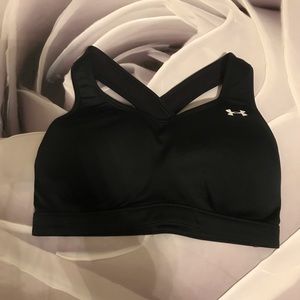 Black Under Armour Sports Bra